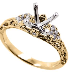 Yellow Gold Engagement Ring