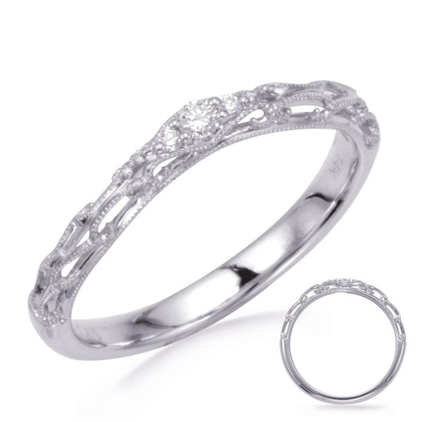 White Gold Wedding Band