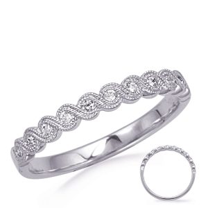 White Gold Wedding Band