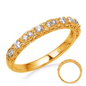 Yellow Gold Diamond Band