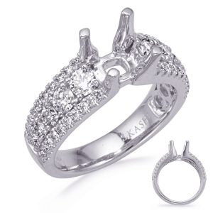 White Gold Engagement Ring