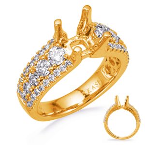 Yellow Gold Engagement Ring Yellow Gold Engagement Ring