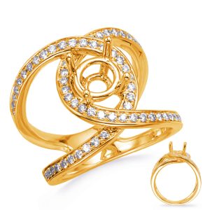 Yellow Gold Engagement Ring Yellow Gold Engagement Ring