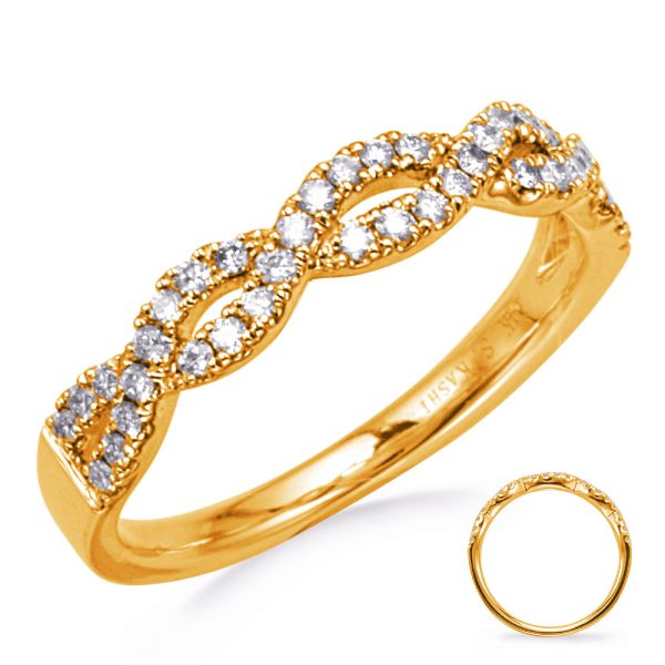 Yellow Gold Diamond Wedding Band