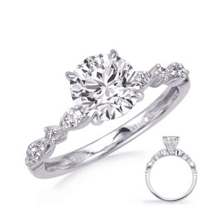 White Gold Engagement Ring