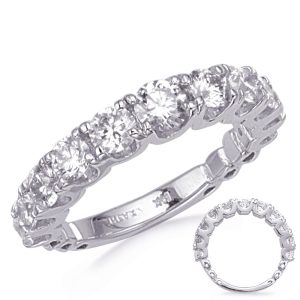 White Gold Wedding Band