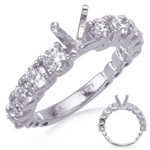 White Gold Engagement Ring