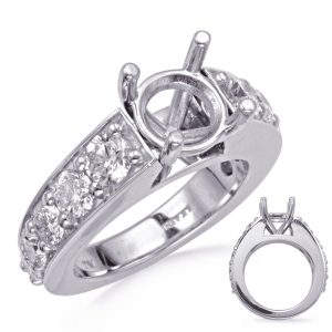 White Gold Engagement Ring
