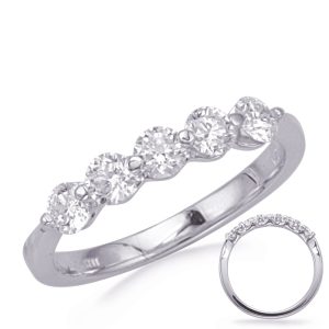 White Gold Wedding Band White Gold Wedding Band