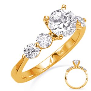 Yellow Gold Engagement Ring Yellow Gold Engagement Ring