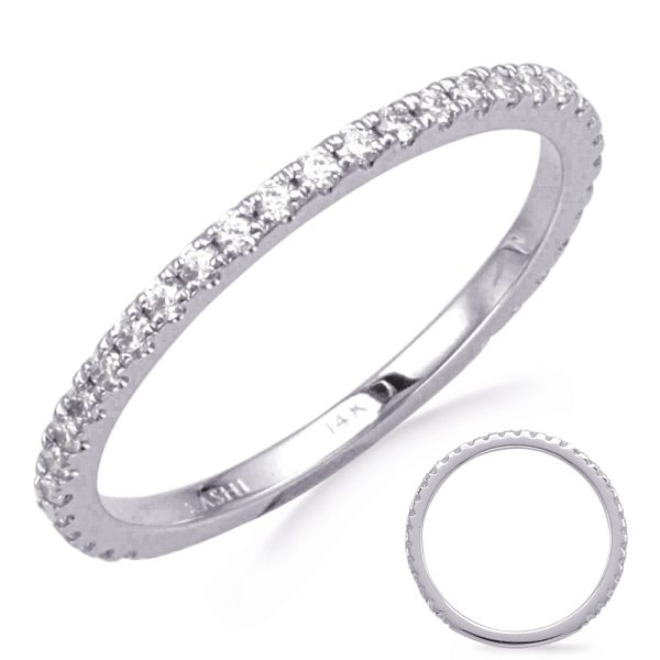 White Gold Wedding Band