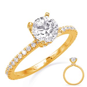 Yellow Gold Engagement Ring Yellow Gold Engagement Ring