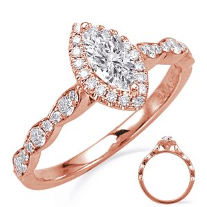 Rose Gold Engagement Ring