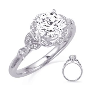 White Gold Engagement Ring