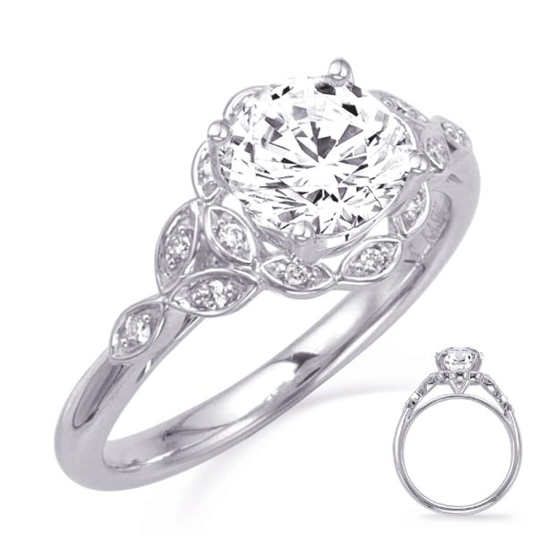 White Gold Engagement Ring