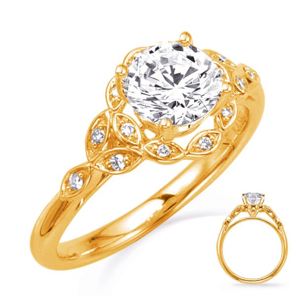Yellow Gold Engagement Ring