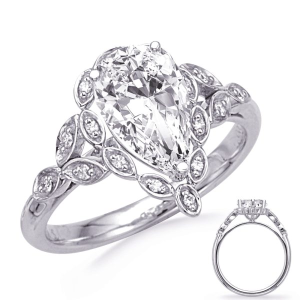 White Gold Engagement Ring