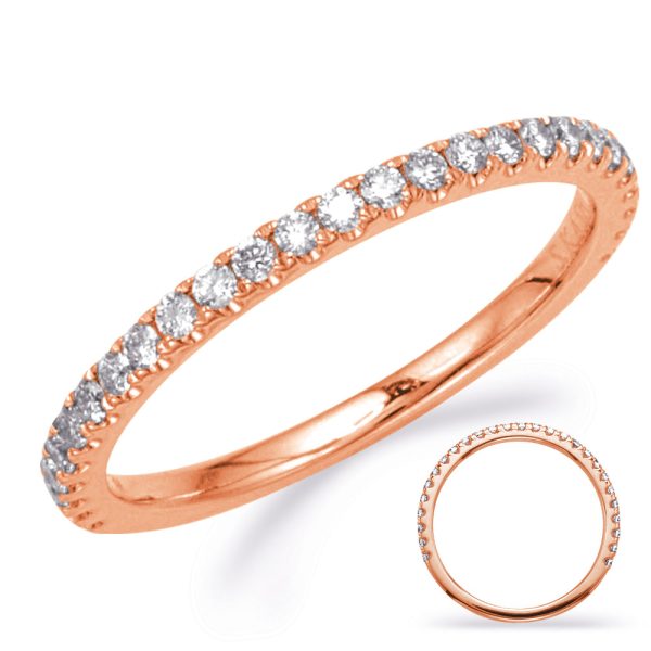 Rose Gold Diamond Band