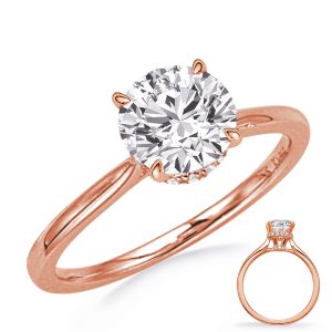 Rose Gold Engagement Ring