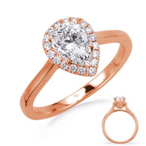 Rose Gold Engagement Ring