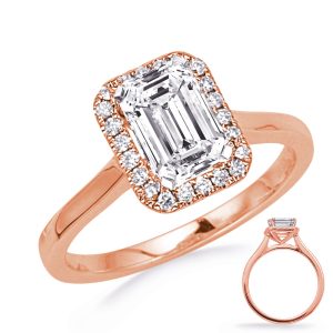 Rose Gold Engagement Ring