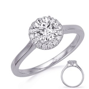 White Gold Enagagement Ring