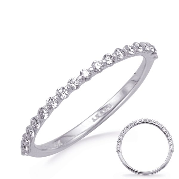 White Gold Wedding Band
