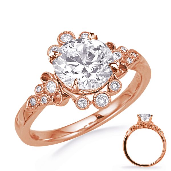 Rose Gold Engagement Ring