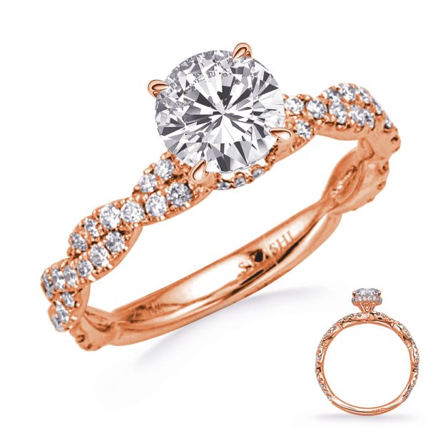 Rose Gold Engagement Ring