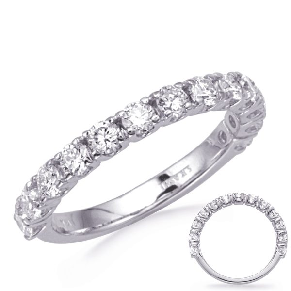White Gold Wedding Band