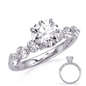 White Gold Semi Mounting White Gold Semi Mounting