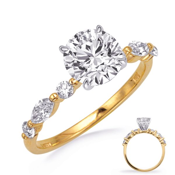Yellow Gold Engagement Ring