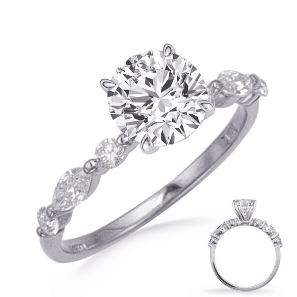 White Gold Engagement Ring