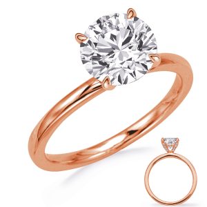 Rose Gold Engagement Ring