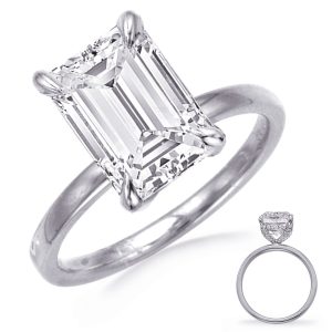 White Gold Engagement Ring