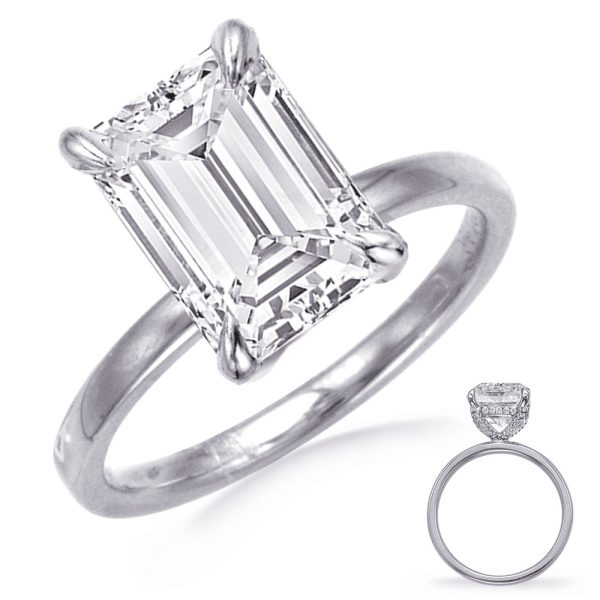 White Gold Engagement Ring