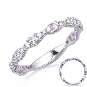 White Gold Matching Band White Gold Matching Band