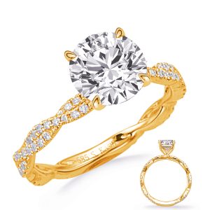 Yellow Gold Engagement Ring