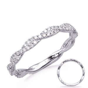 White Gold Matching Band White Gold Matching Band