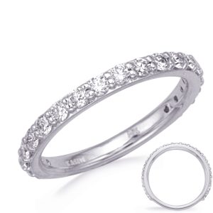 White Gold Wedding Band White Gold Wedding Band