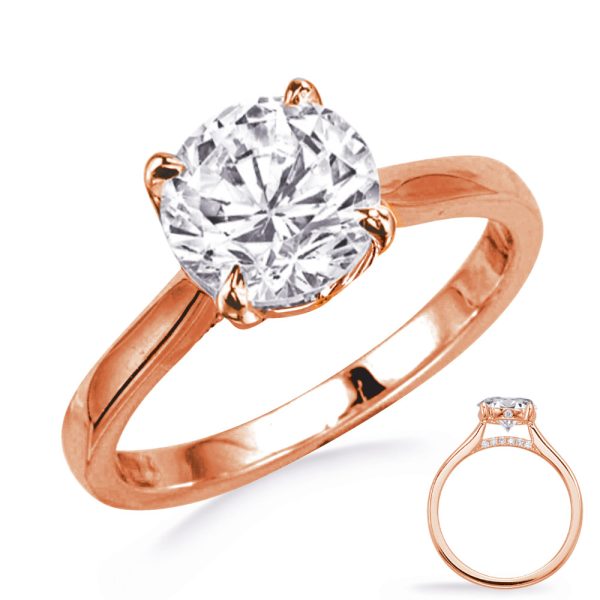 Rose Gold Engagement Ring