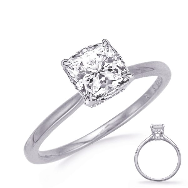 White Gold Engagement Ring