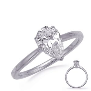 White Gold Engagement Ring