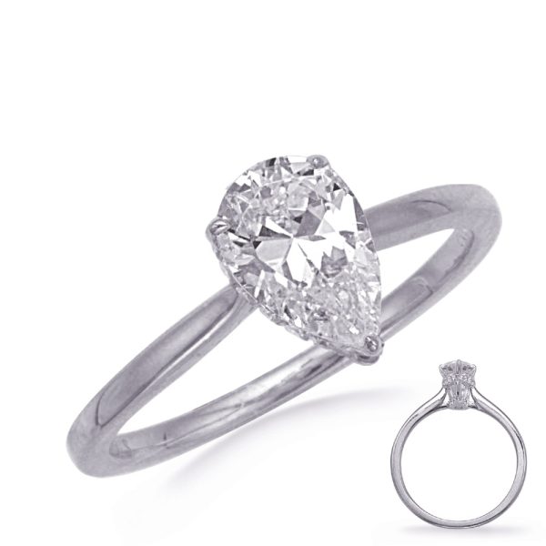 White Gold Engagement Ring