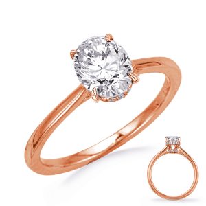 Rose Gold Engagement Ring