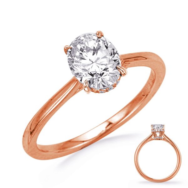 Rose Gold Engagement Ring