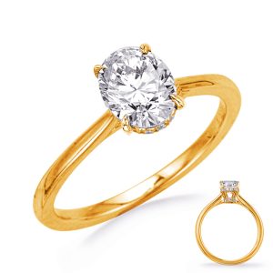 Yellow Gold Engagement Ring