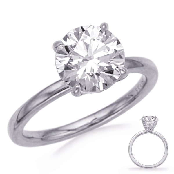White Gold Engagement Ring