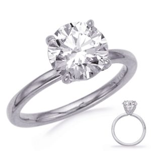White Gold Engagement Ring