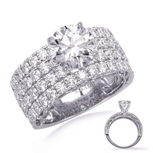 White Gold Engagement Ring